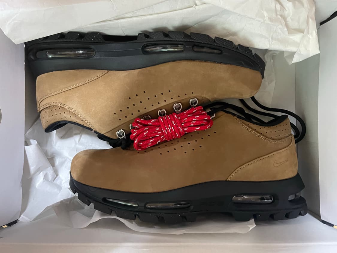 나이키 에어맥스 고아돔 로우 토프 블랙 상품이미지5