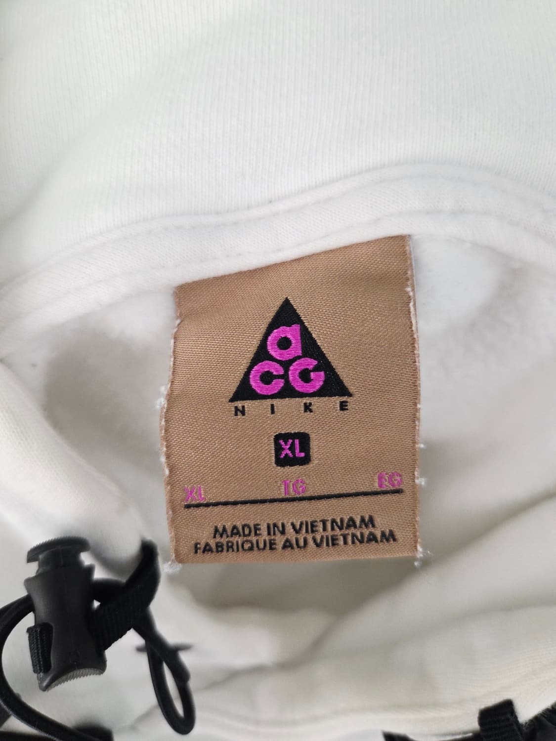 나이키 ACG 스웨트셔츠 화이트 후드티 상품이미지9