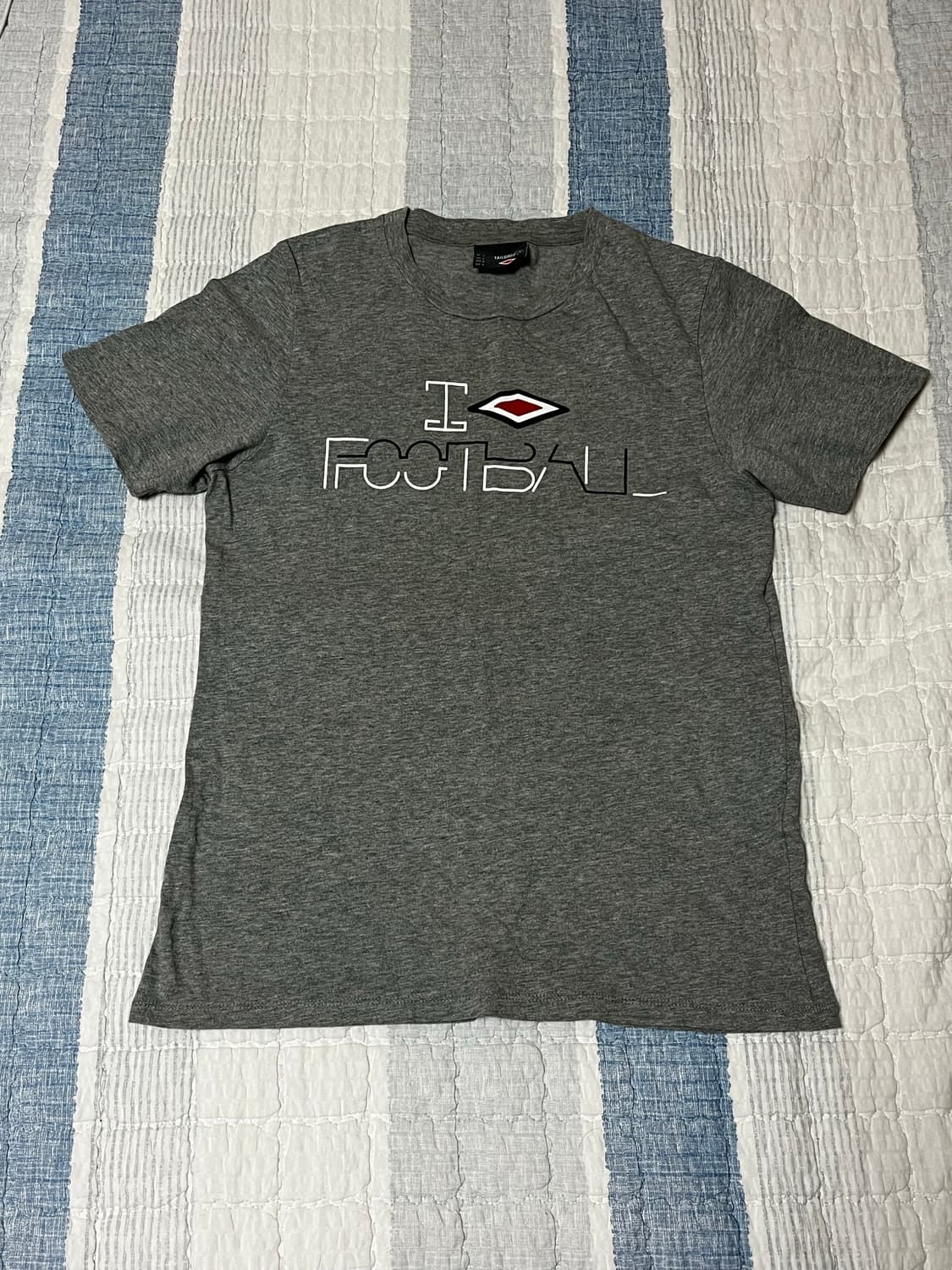엄브로 회색 FOOTBALL 티셔츠 상품이미지1