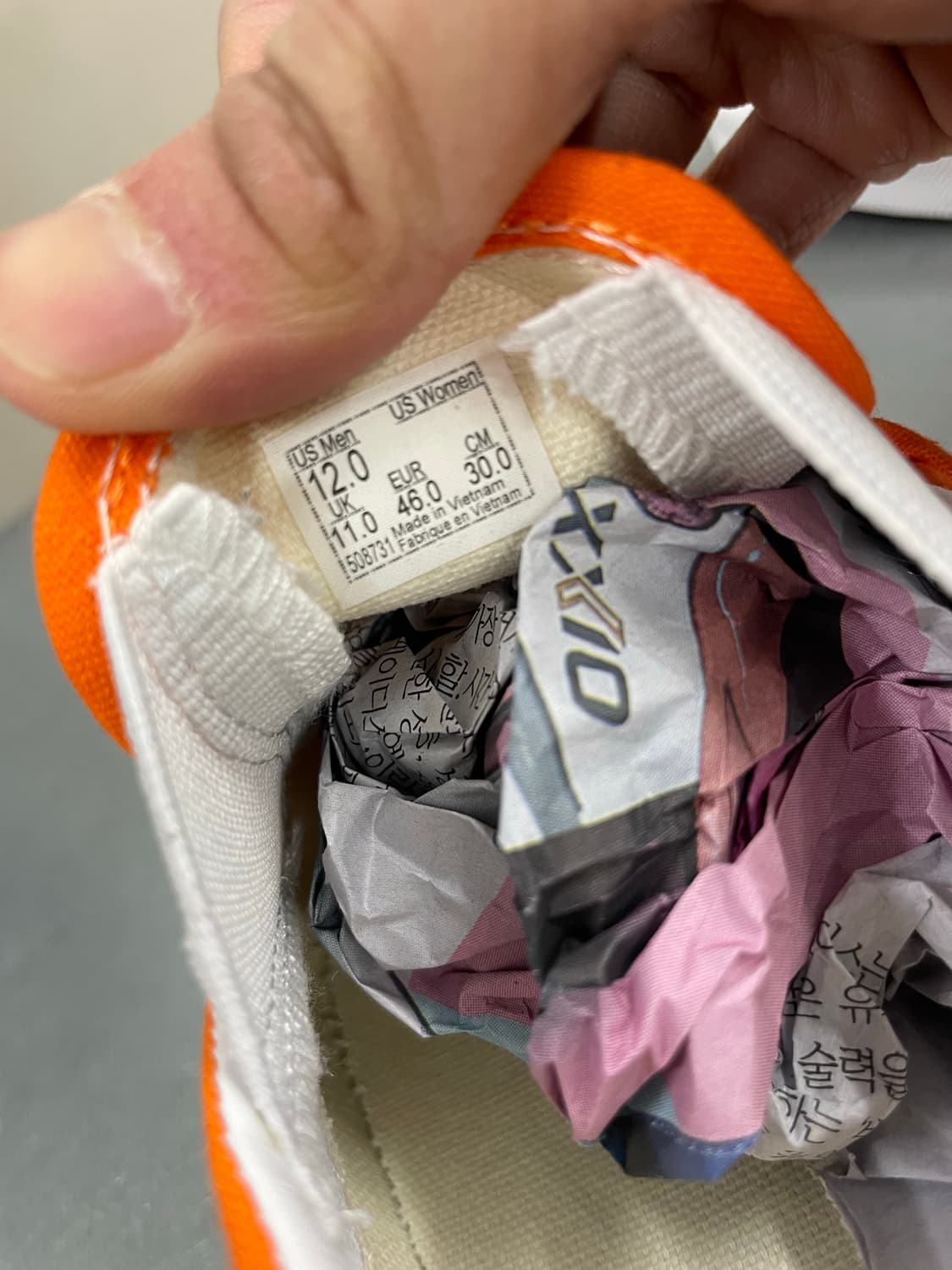 반스 체커보드 슬립온 오렌지 300 상품이미지10