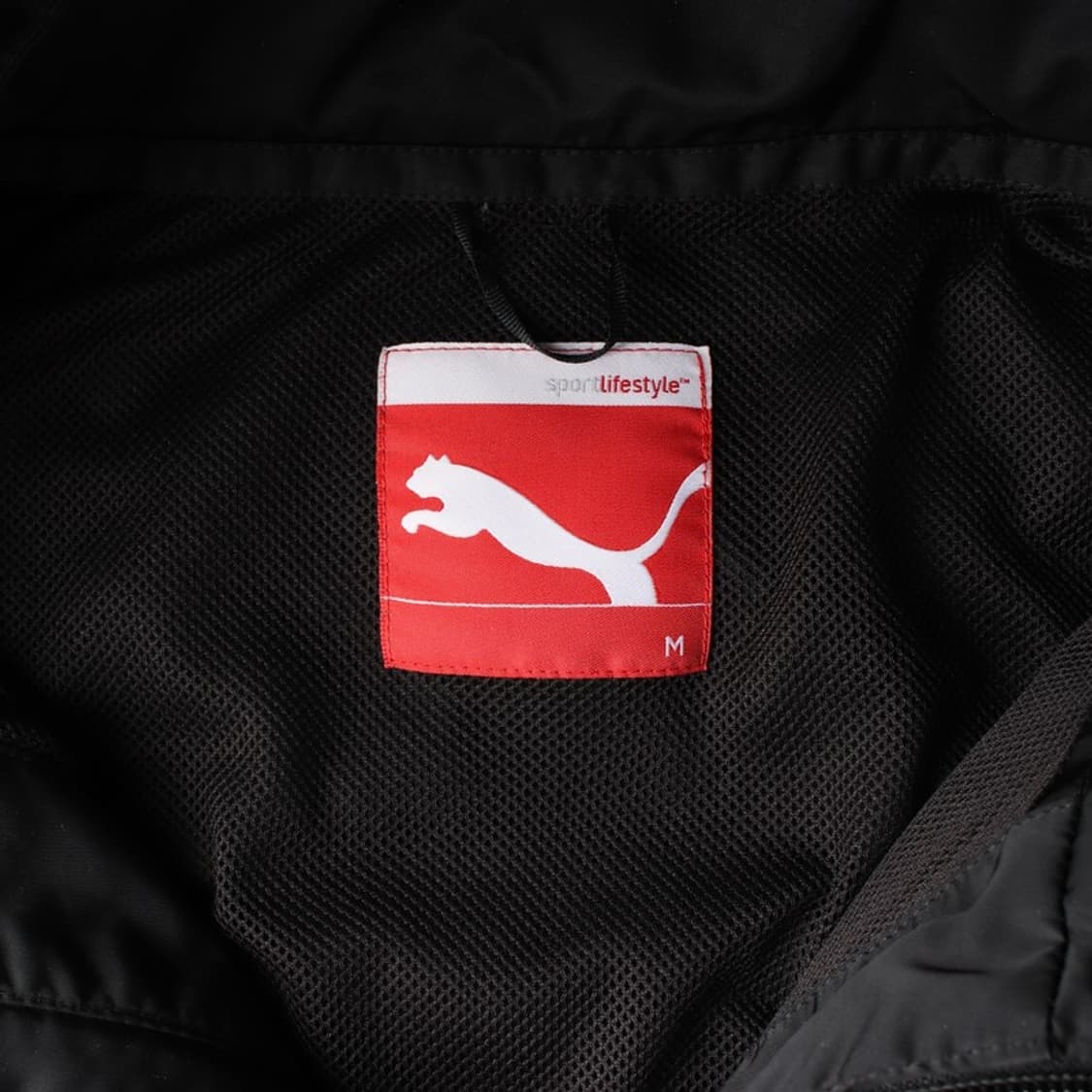PUMA 블랙 미니멀 스탠드넥 짚업 자켓 M 상품이미지6