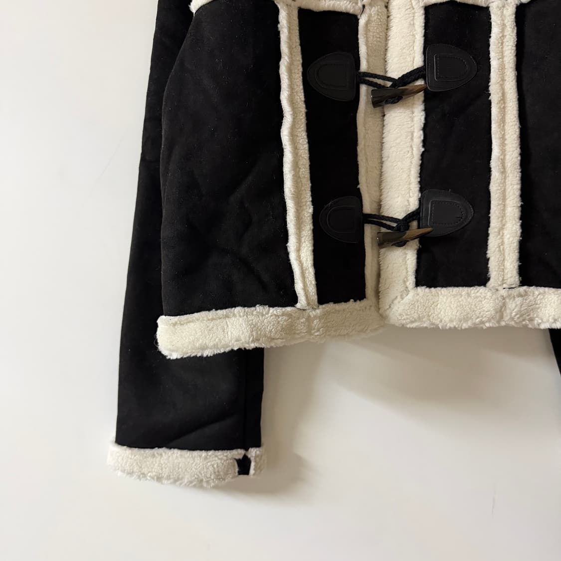 새상품 여자 스웨이드 양털 떡볶이 자켓 상품이미지2