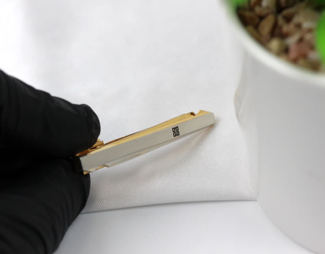 지방시 A-등급 5.1cm 남자 명품 넥타이핀 상품이미지4