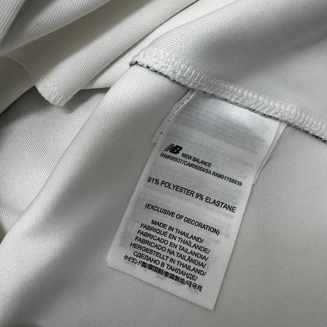 뉴발란스 여성 집업 져지 화이트 90사이즈 상품이미지8