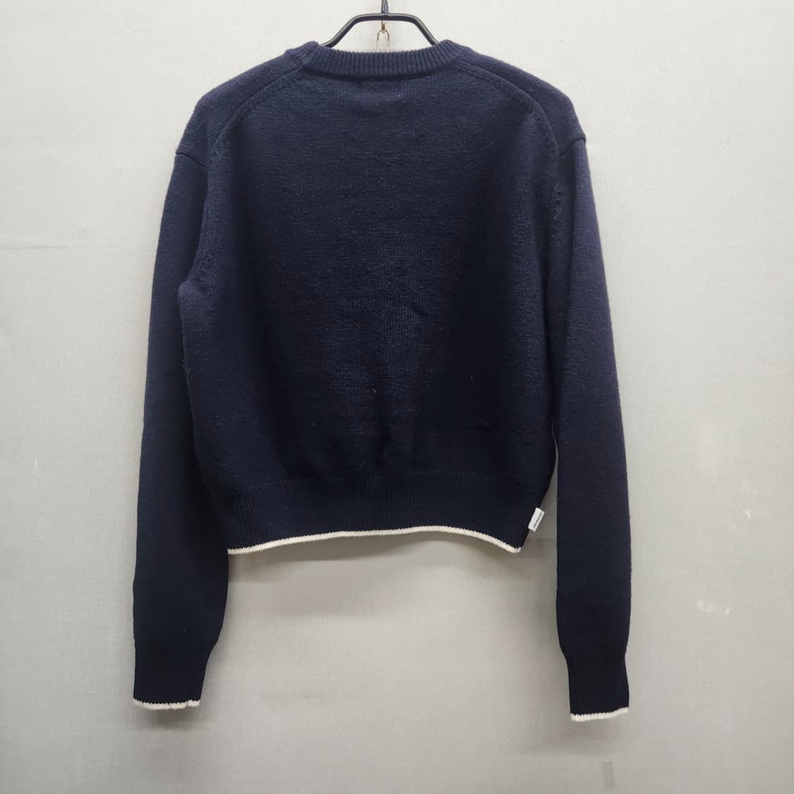 커버낫 빅로고 크롭 니트 M 상품이미지4