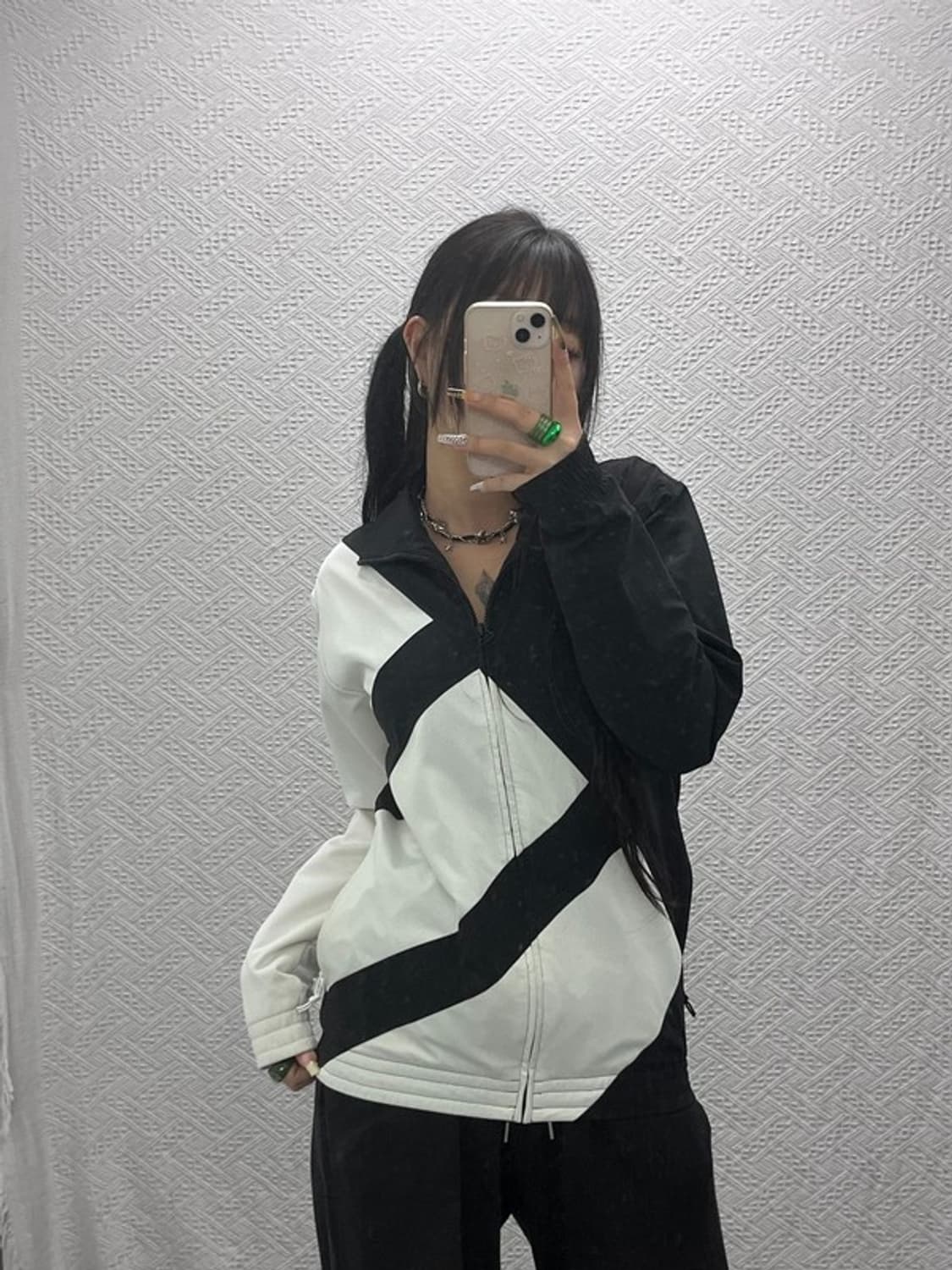 아디다스 빈티지 빅로고 이큅먼트 바람막이 자켓 85 C08050 상품이미지1