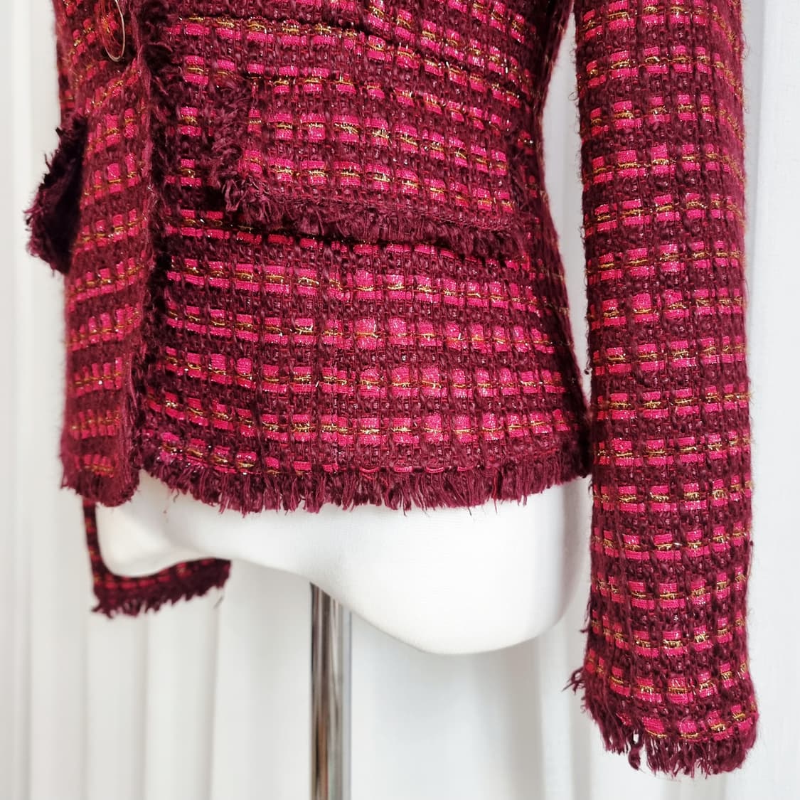 토리버치 트위드 시퀸 자켓 (55) 상태굿 상품이미지6