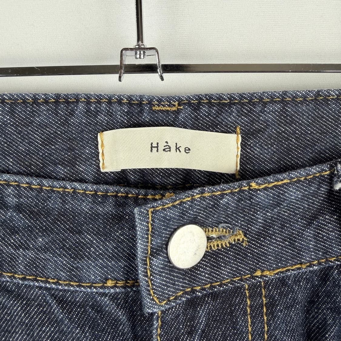 (L) HAKE 와이드 진청 데님 팬츠 상품이미지3