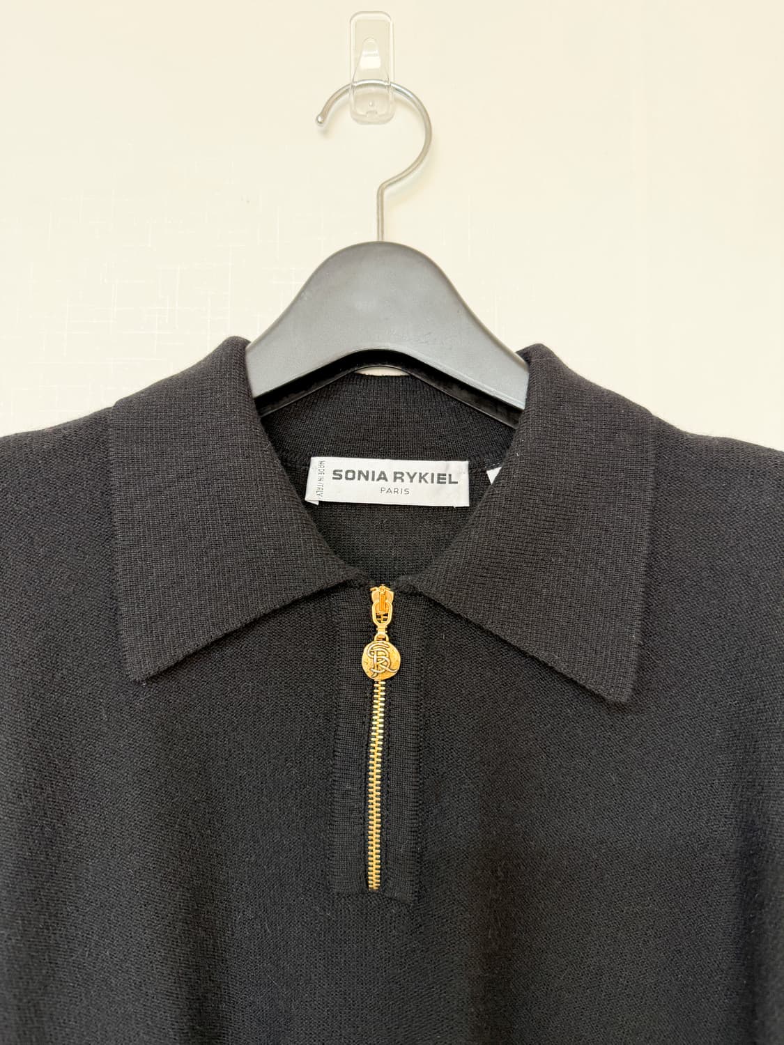 소니아리키엘 집업 얇은 니트 상품이미지3