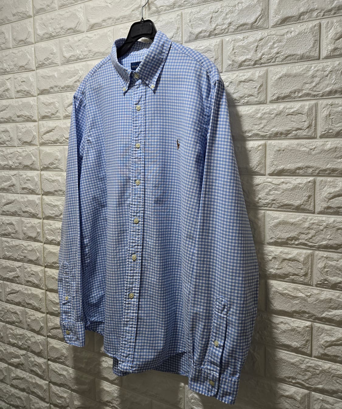 랄프로렌 멀티포니 클래식핏 체크셔츠 100~105 상품이미지3