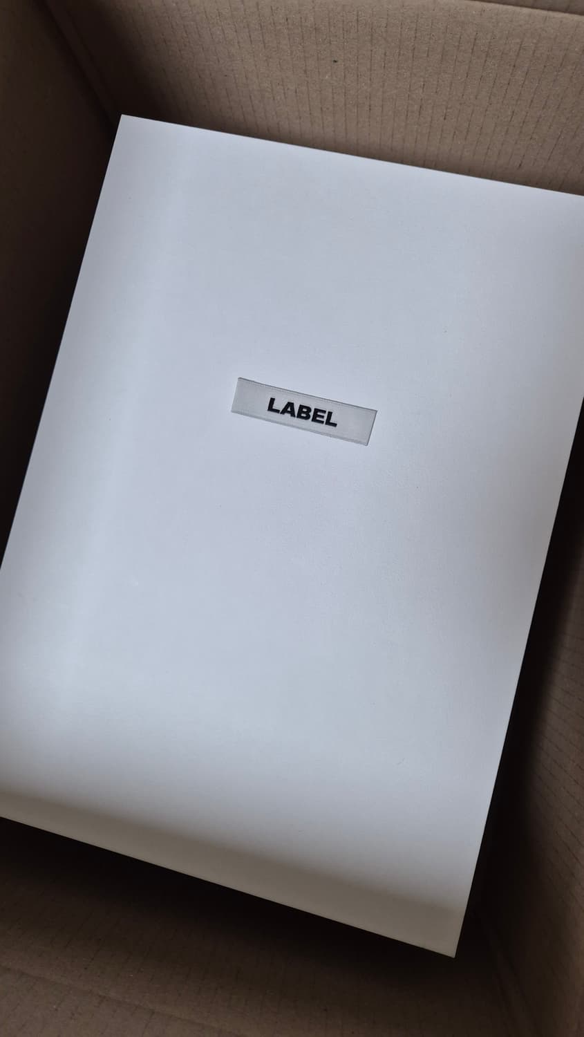 라벨아카이브 모헤어 머플러 블루 새상품 상품이미지4