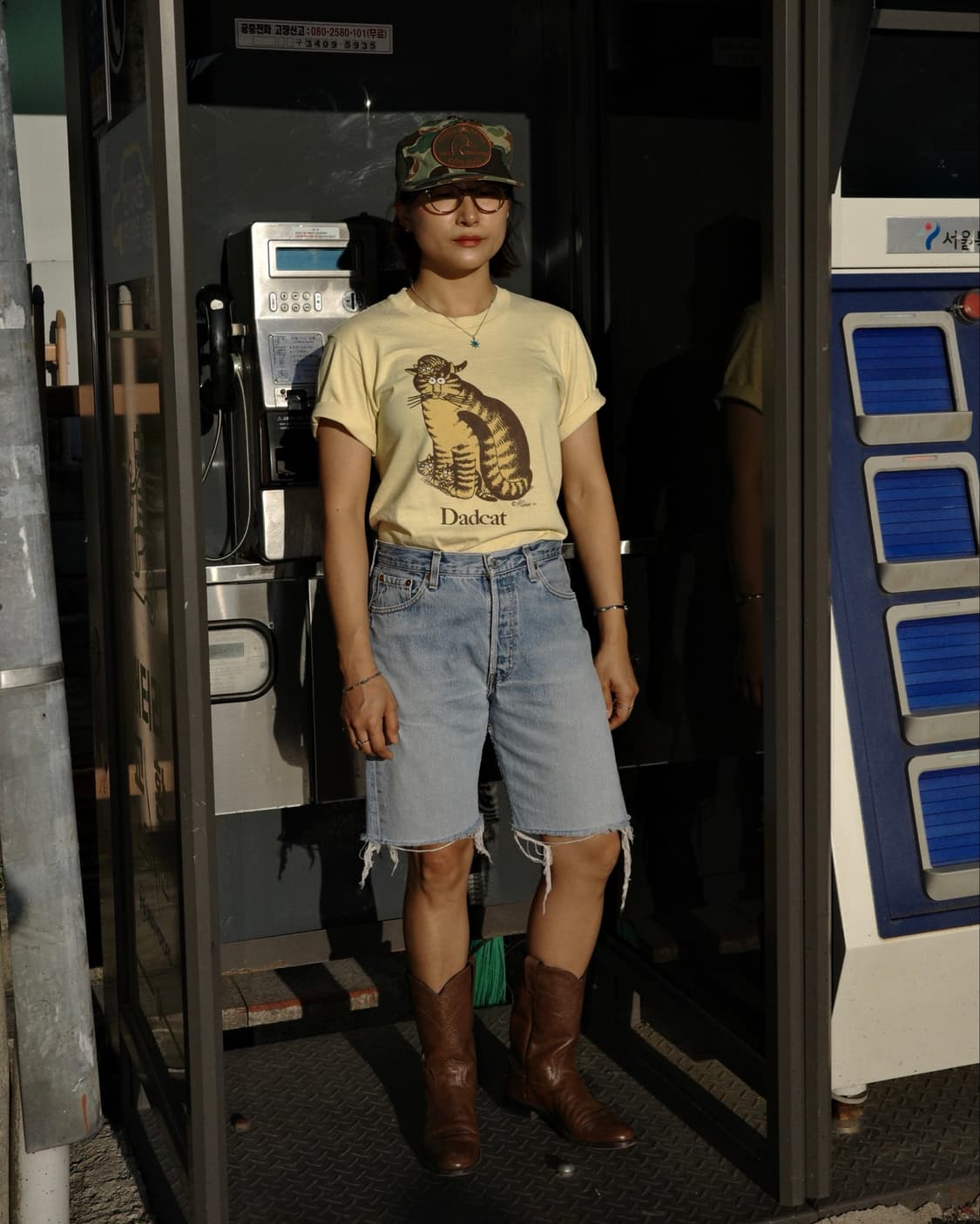 90s Levi’s 501 데님 컷오프 팬츠 상품이미지7