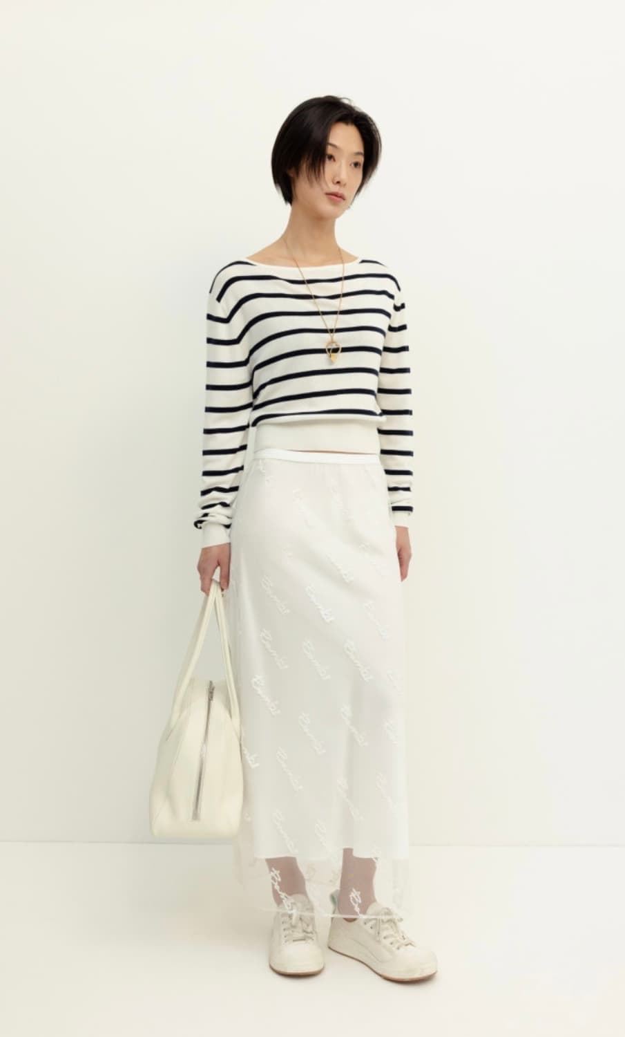 오르 실크 블랜드 풀오버 아이보리 상품이미지2