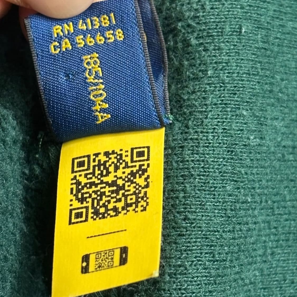 POLO RALPH LAUREN RL 플리스 로고 후드티 딥그린 XL 상품이미지6