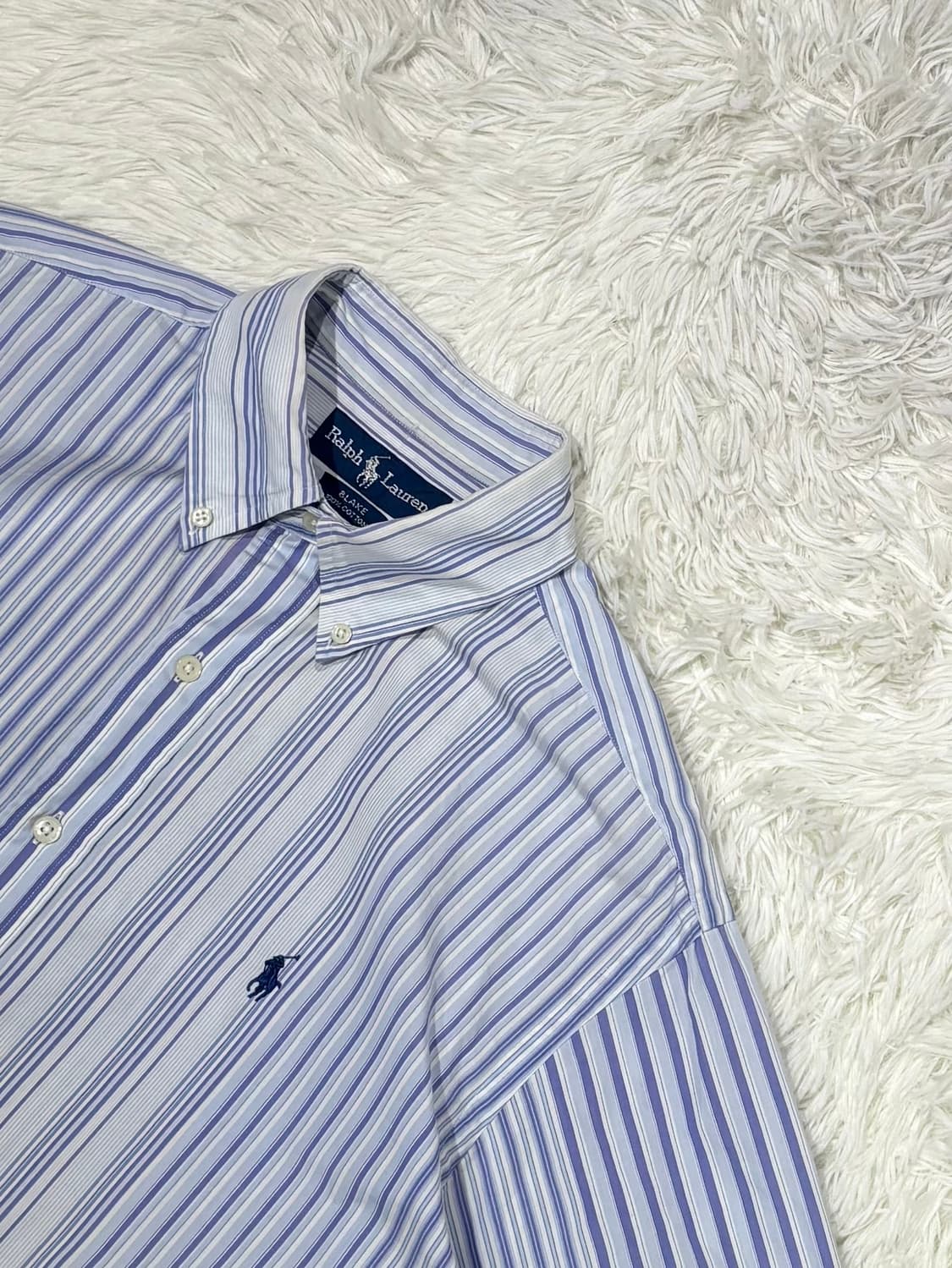 폴로랄프로렌 네이비포니 반팔 셔츠 상품이미지4