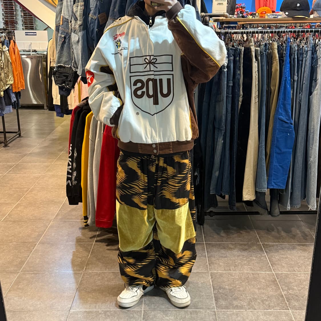 [NO.9] UPS 코튼 레이싱 자켓 상품이미지2