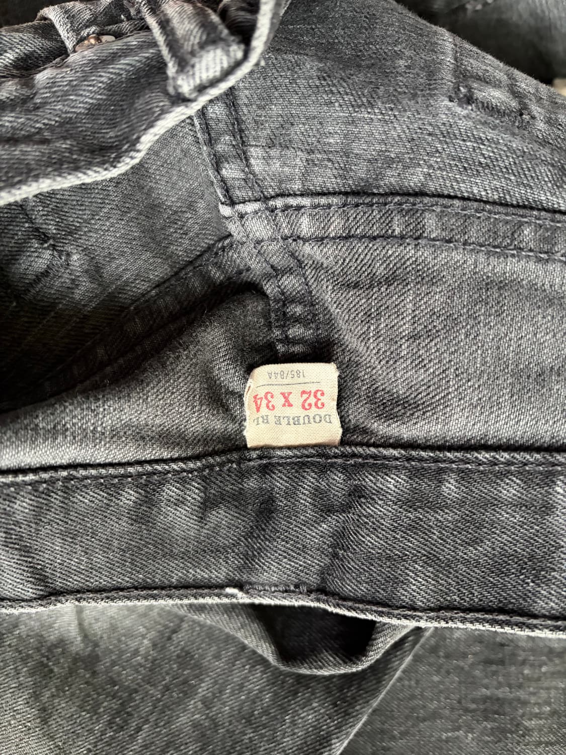 rrl 더블알엘 블랙워싱진 셀비지진 흑청진 상품이미지6