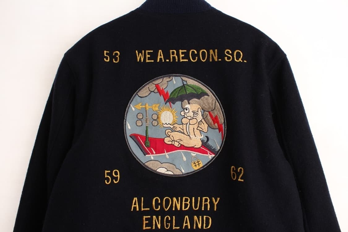 36 버즈릭슨 양면 모직 블루종 자켓 상품이미지4