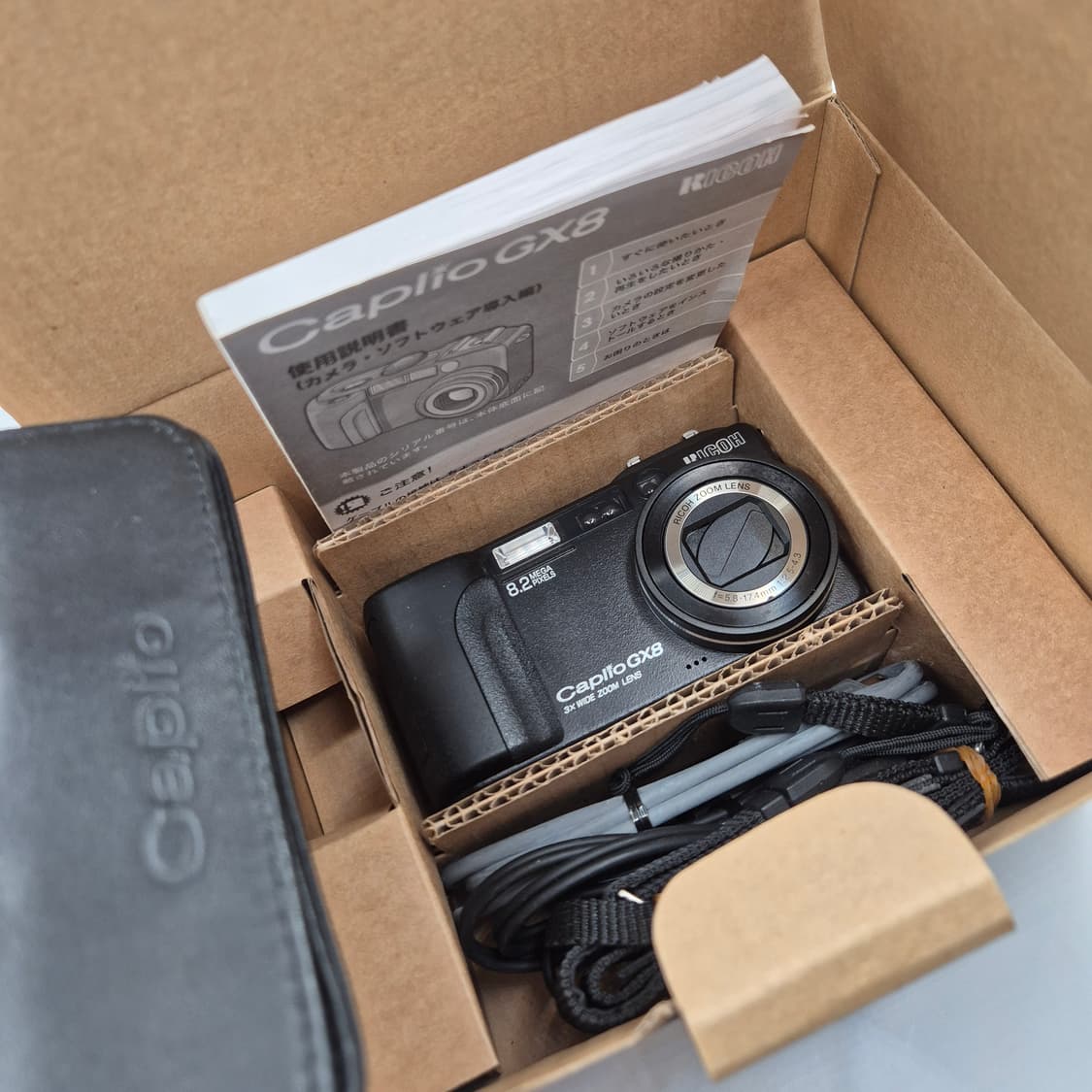 풀박 미품📦 리코 Caplio GX8 블랙 ✨ 상품이미지6