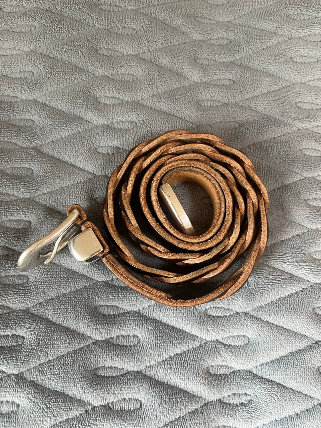 아워 레가시 2cm 브레이디드 벨트 빈티지 레더 80 상품이미지1