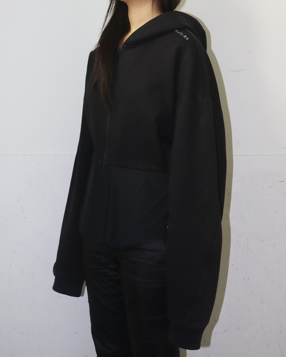 뮈글러 x H&M 23SS 코르셋 웨스트 후드 자켓 상품이미지2