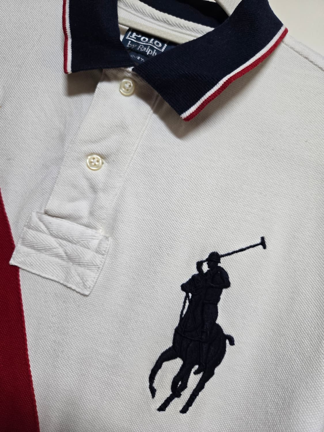 폴로 랄프로렌 빅포니 치프키프 성조기 PK 카라반팔티 상품이미지3