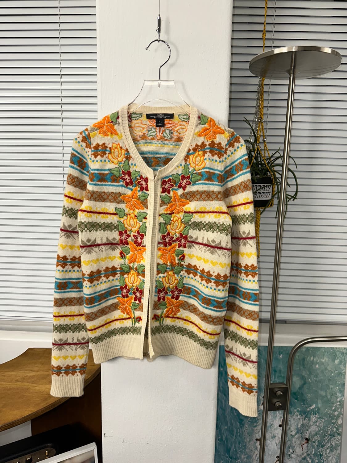 위켄드 막스마라 빈티지 울 가디건  상품이미지2