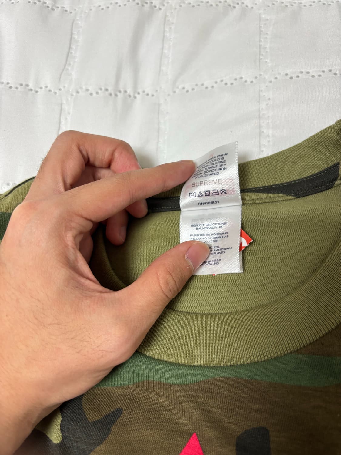 (새상품)슈프림 26ss 티셔츠 상품이미지5