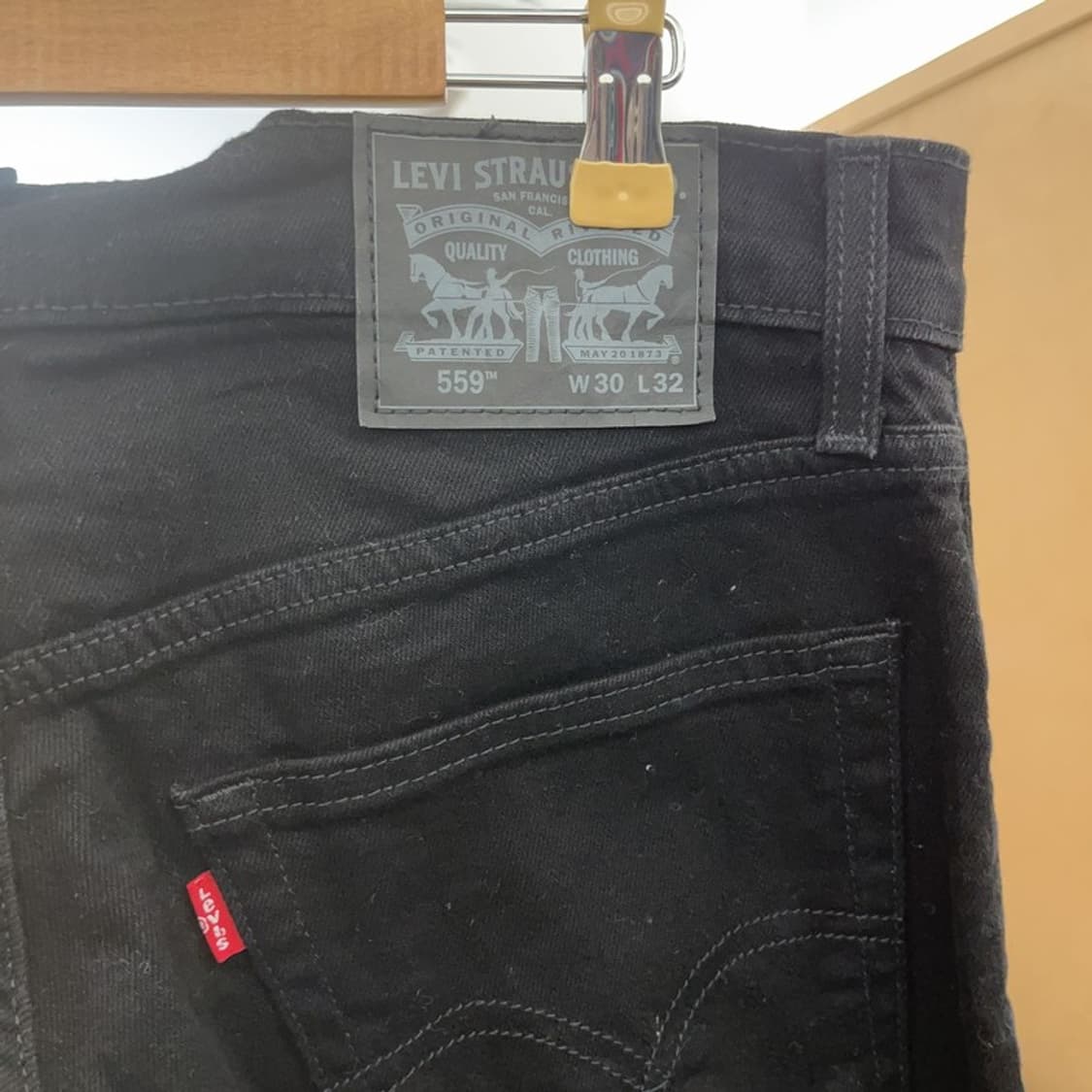 리바이스 559 블랙진 데님 흑청바지 30인치 C06304 상품이미지3