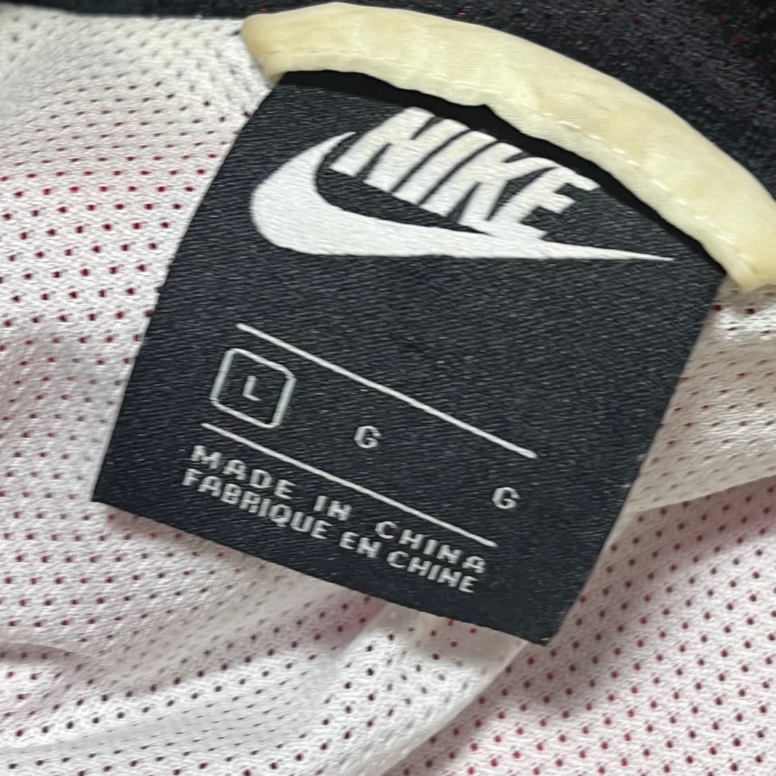 L 나이키 더블 스우시 백로고 배색 후드 바람막이 상품이미지5