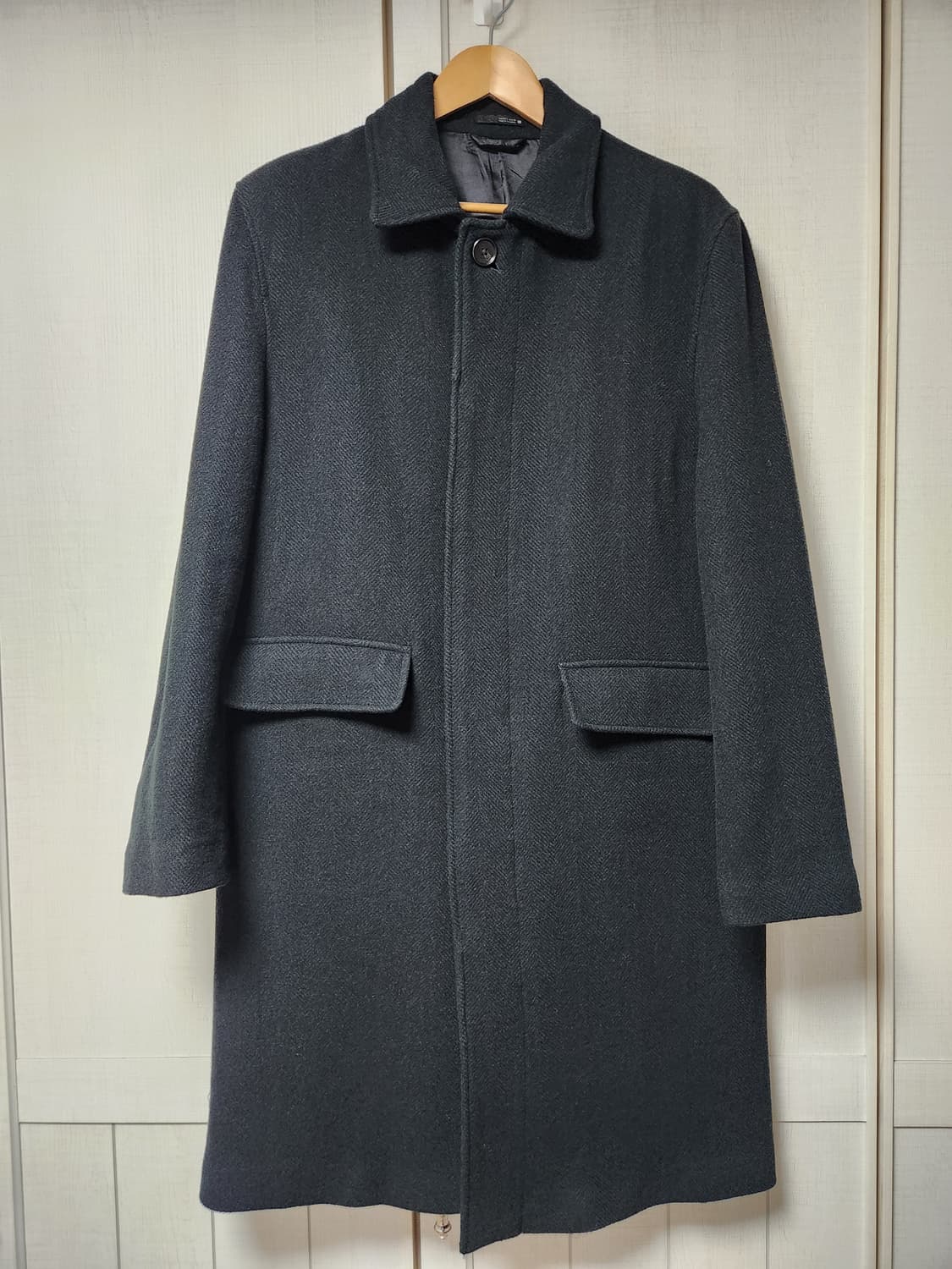 자라 헤링본 발마칸코트 L사이즈(1회착용) 상품이미지1