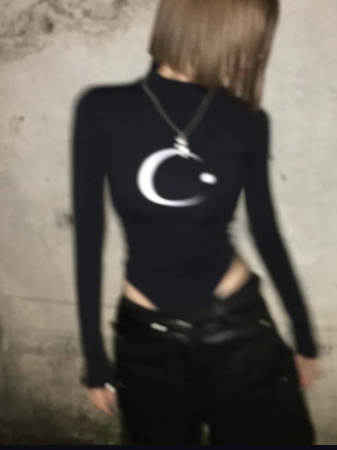 카세디 하프넥 바디수트 상품이미지2