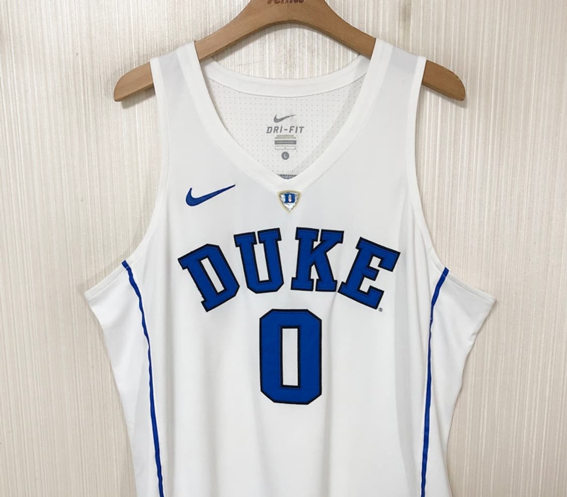 NCAA 나이키 듀크대학교 농구유니폼/져지 L #0 제이슨 테이텀 상품이미지2