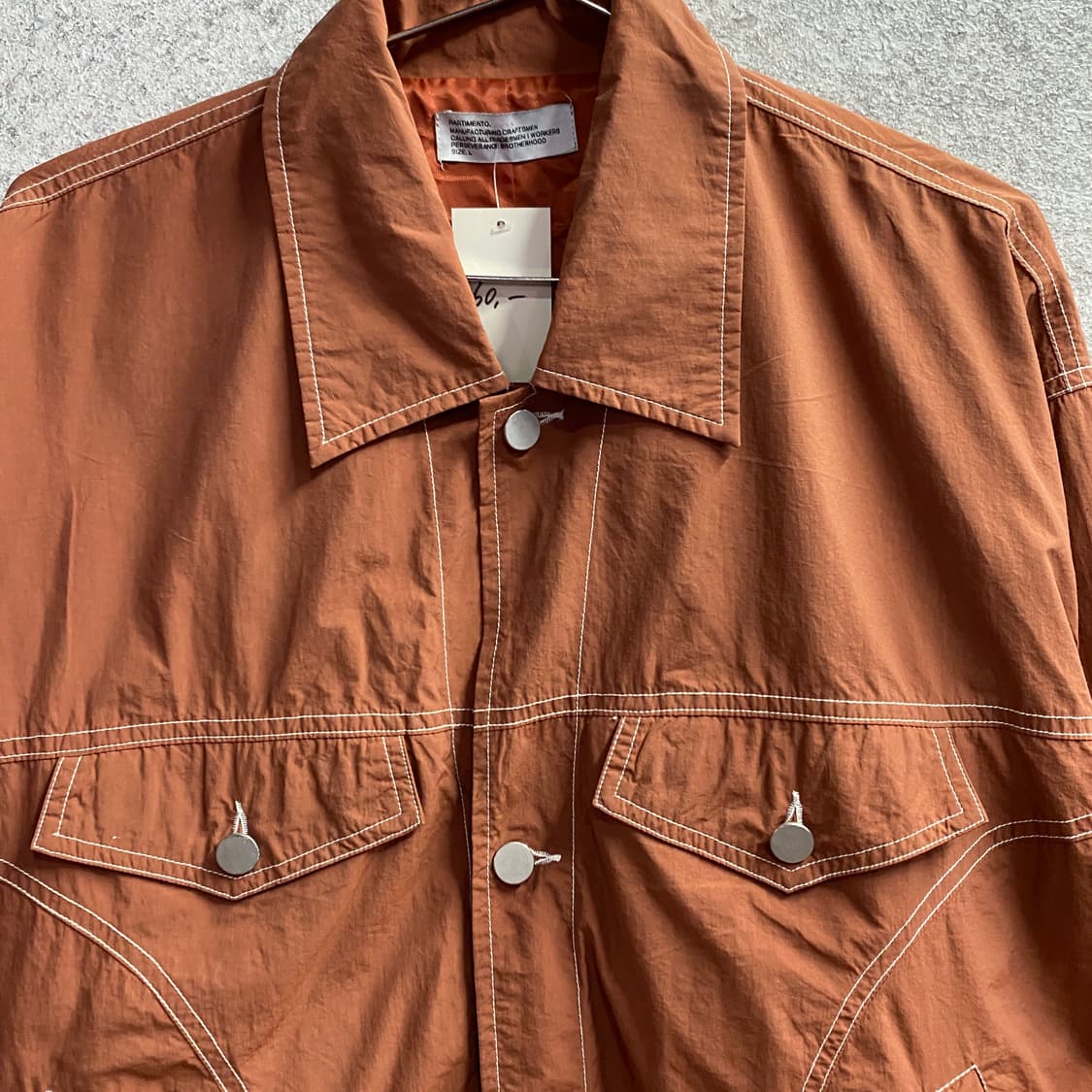 파르티멘토 콘트라스트 스티치 자켓 B4520 상품이미지3