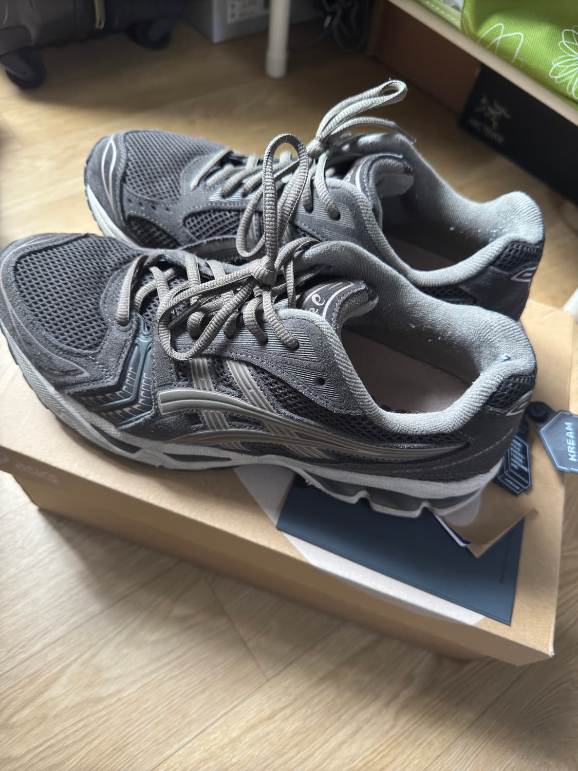 아식스 젤 카야노14 다크 세피어 상품이미지2