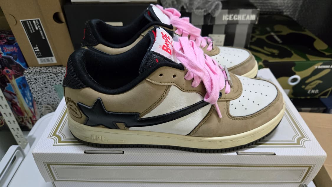 베이프 X 트레비스스캇 베이프스타 275사이즈 상품이미지4