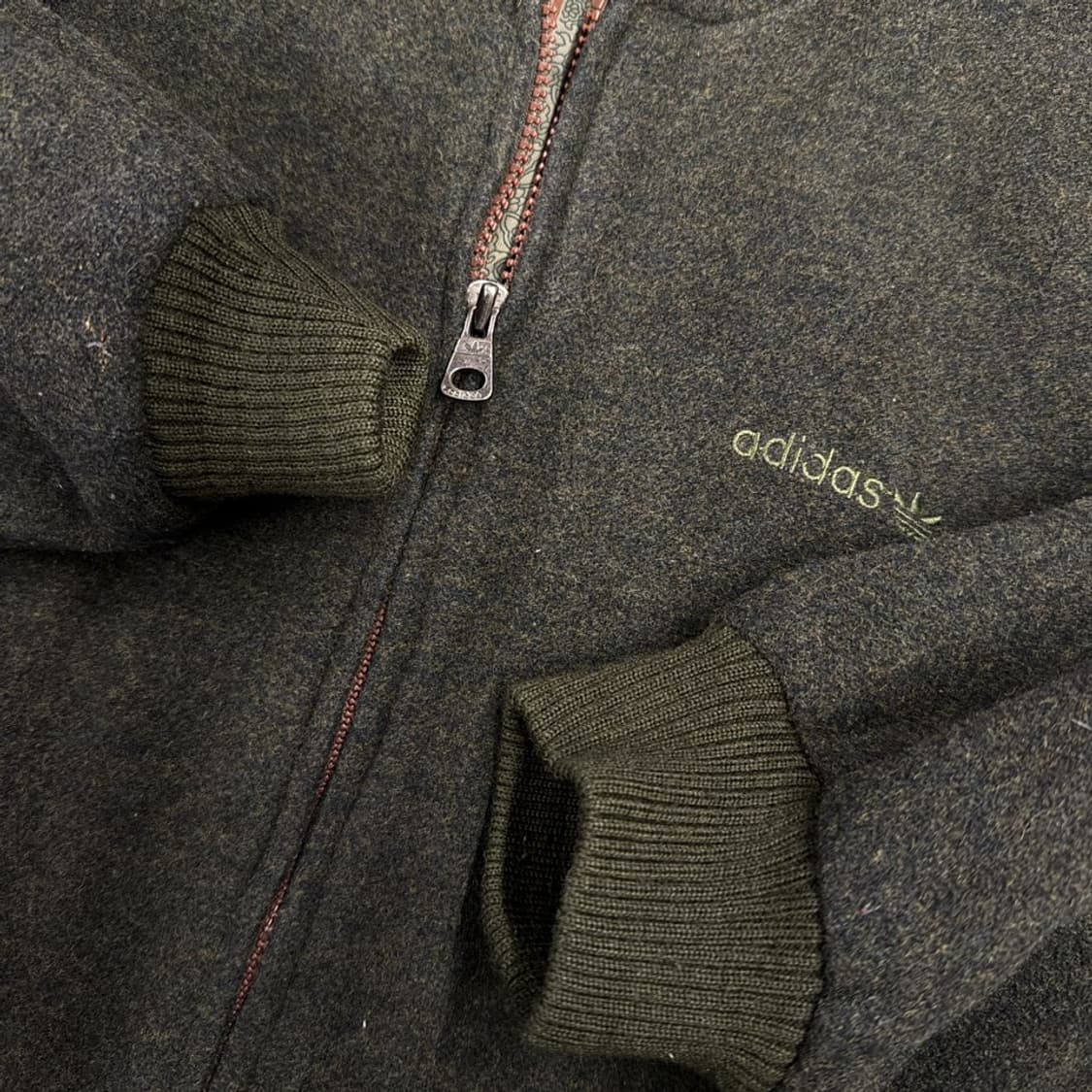 [정품] 아디다스 올드스쿨 울 봄버 자켓 상품이미지3