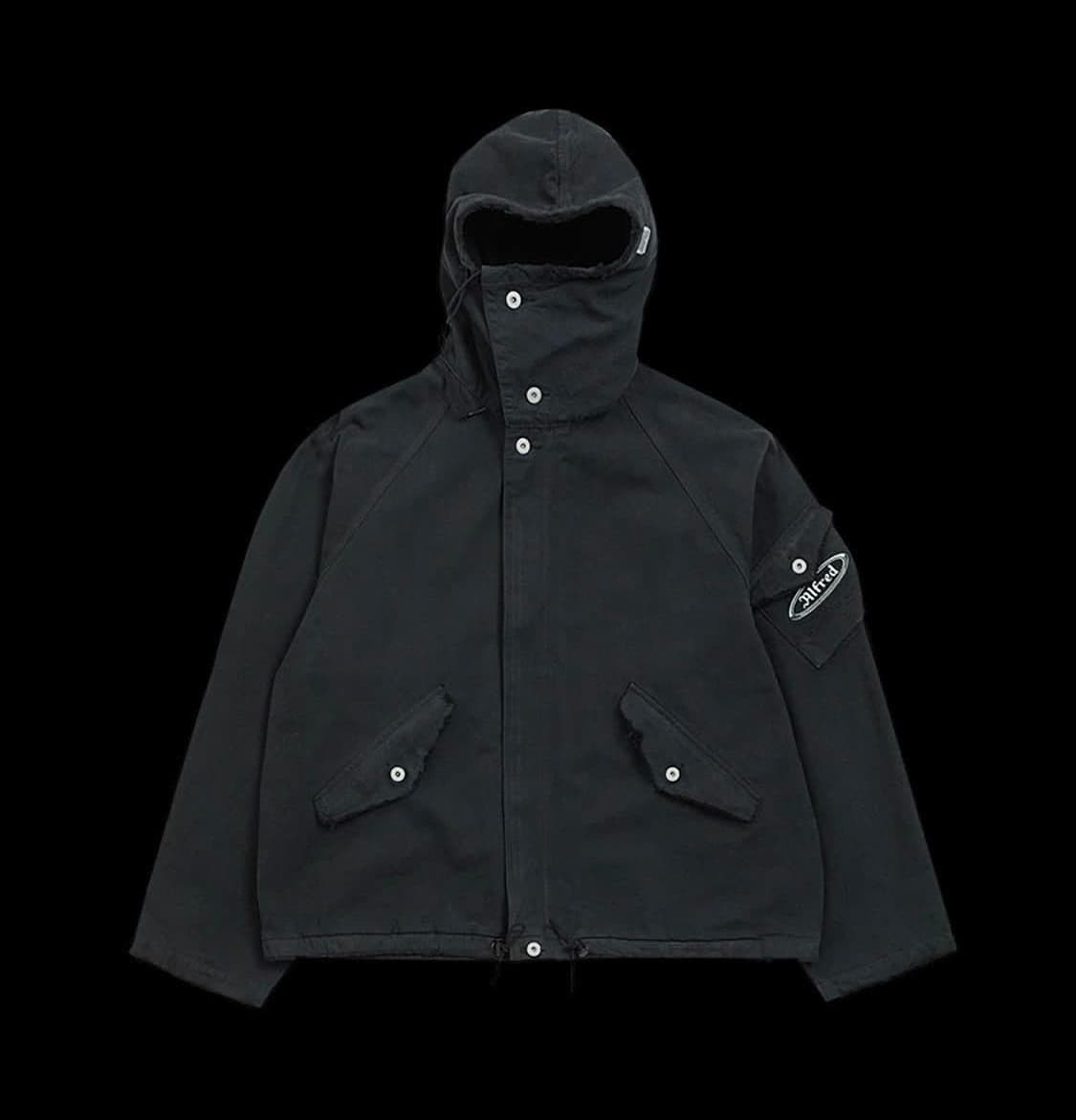 헤리티지플로스 알프레드 스모크 자켓 블랙 상품이미지5