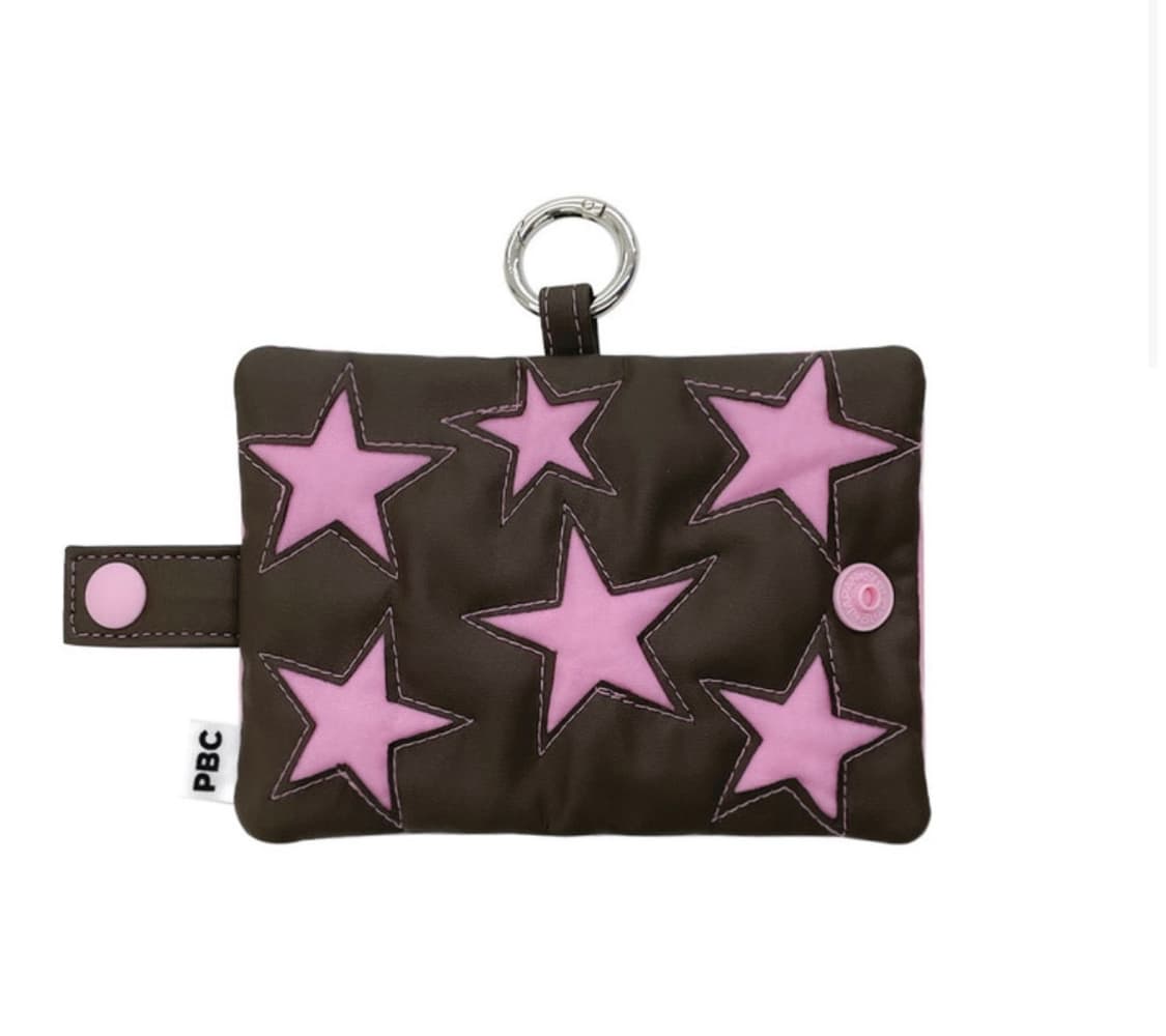 미개봉) 퍼피북클럽 카드지갑 핑크 브라운  상품이미지3