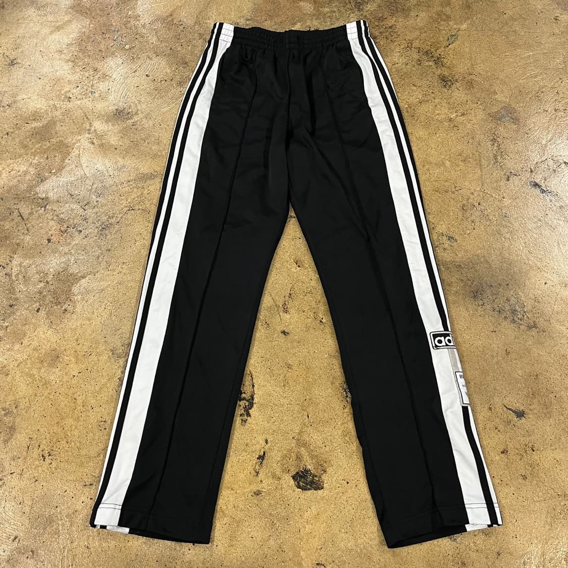 [정품/M] 아디다스 블랙 삼선 트레이닝 바지 b19 상품이미지2