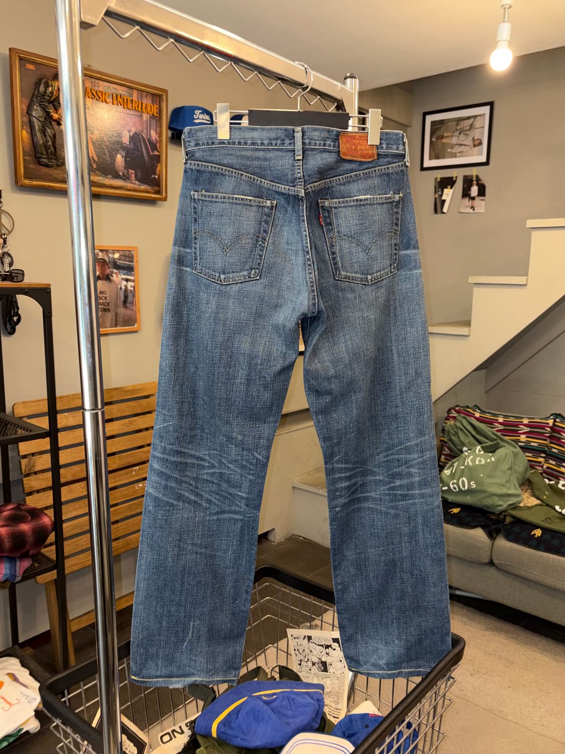 00‘s Levi’s 503 J22 selvedge denim pants 상품이미지9
