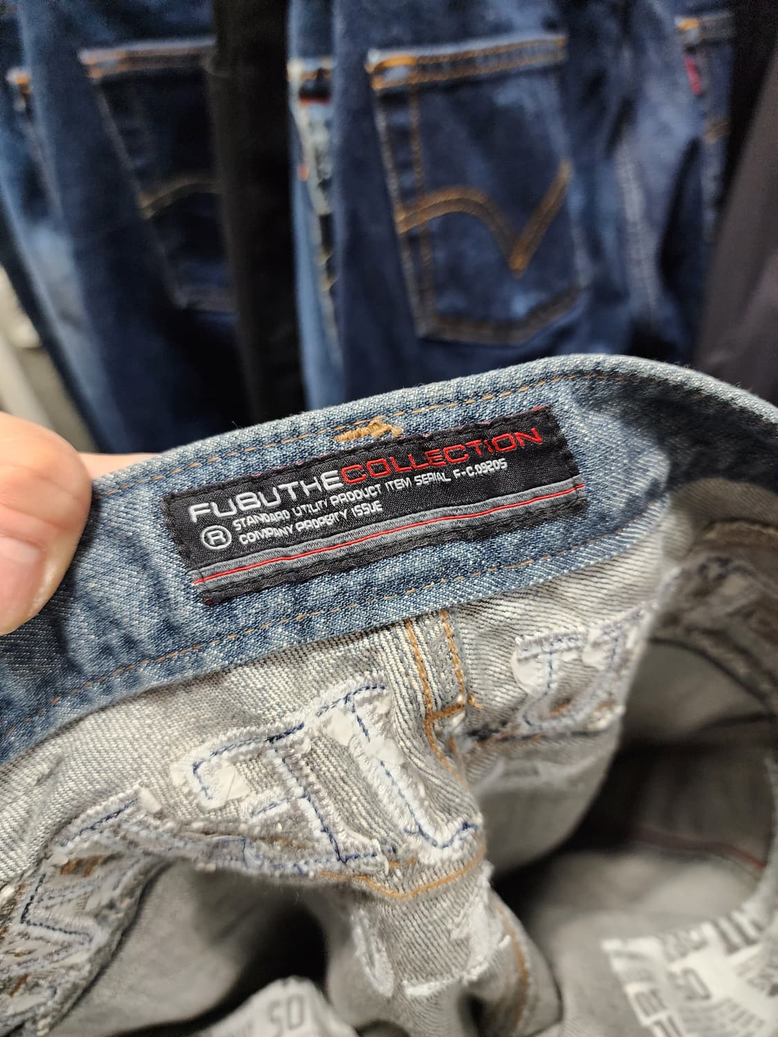 FUBU 푸부 90s 올드스쿨 청바지 데님  상품이미지8