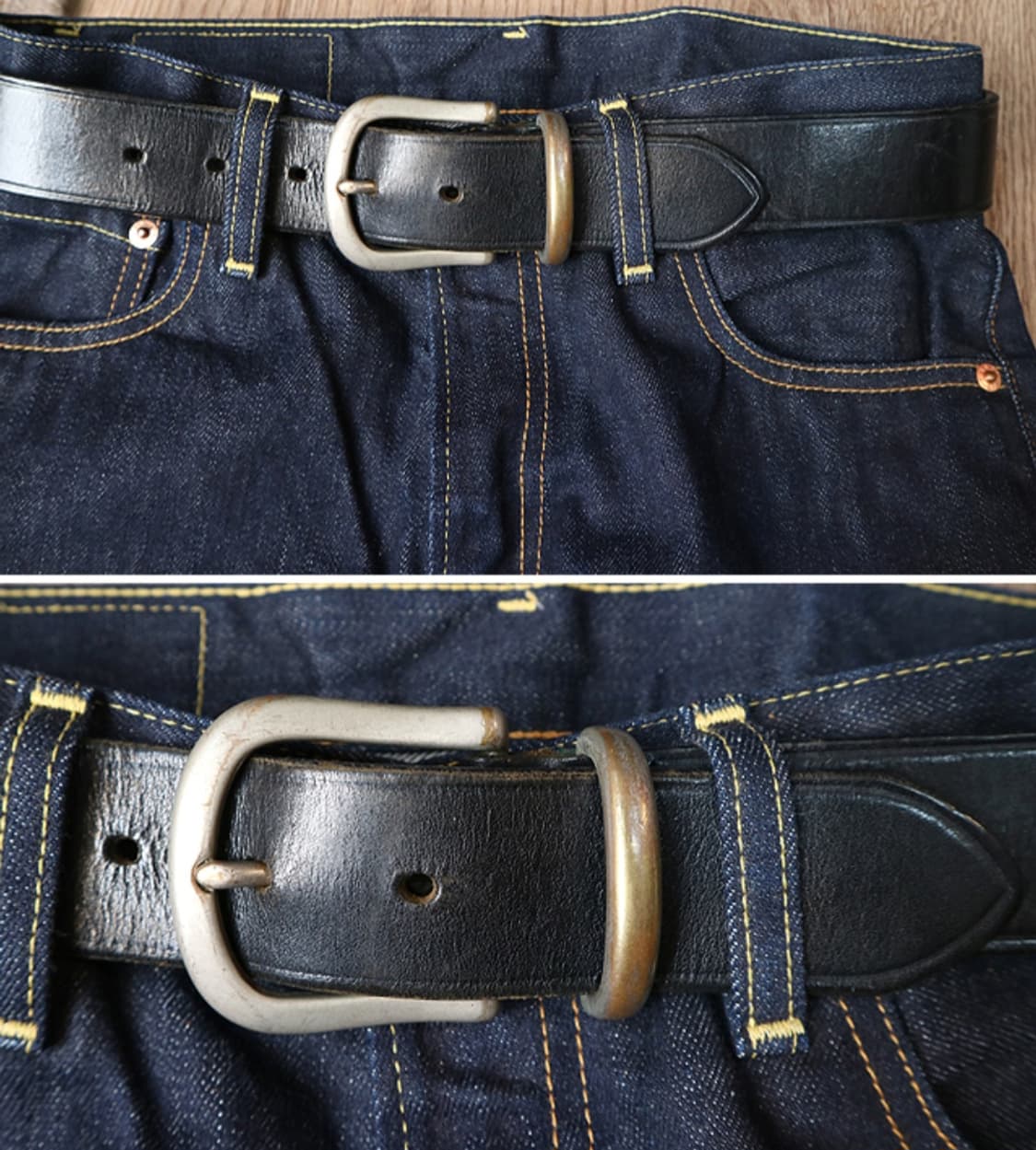 GAP 튼튼한 빈티지 가죽 벨트 26-29 상품이미지7