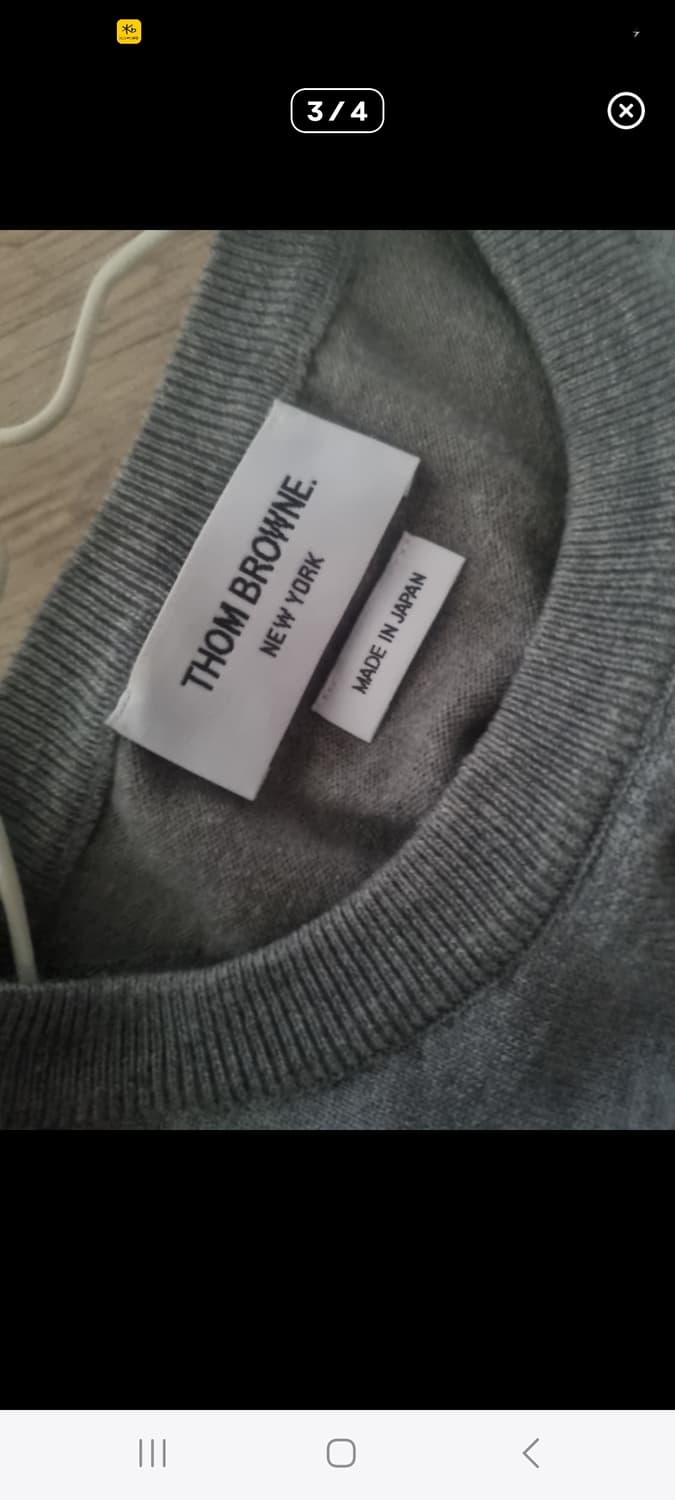 톰브라운4바니트맨투맨.    L 상품이미지3