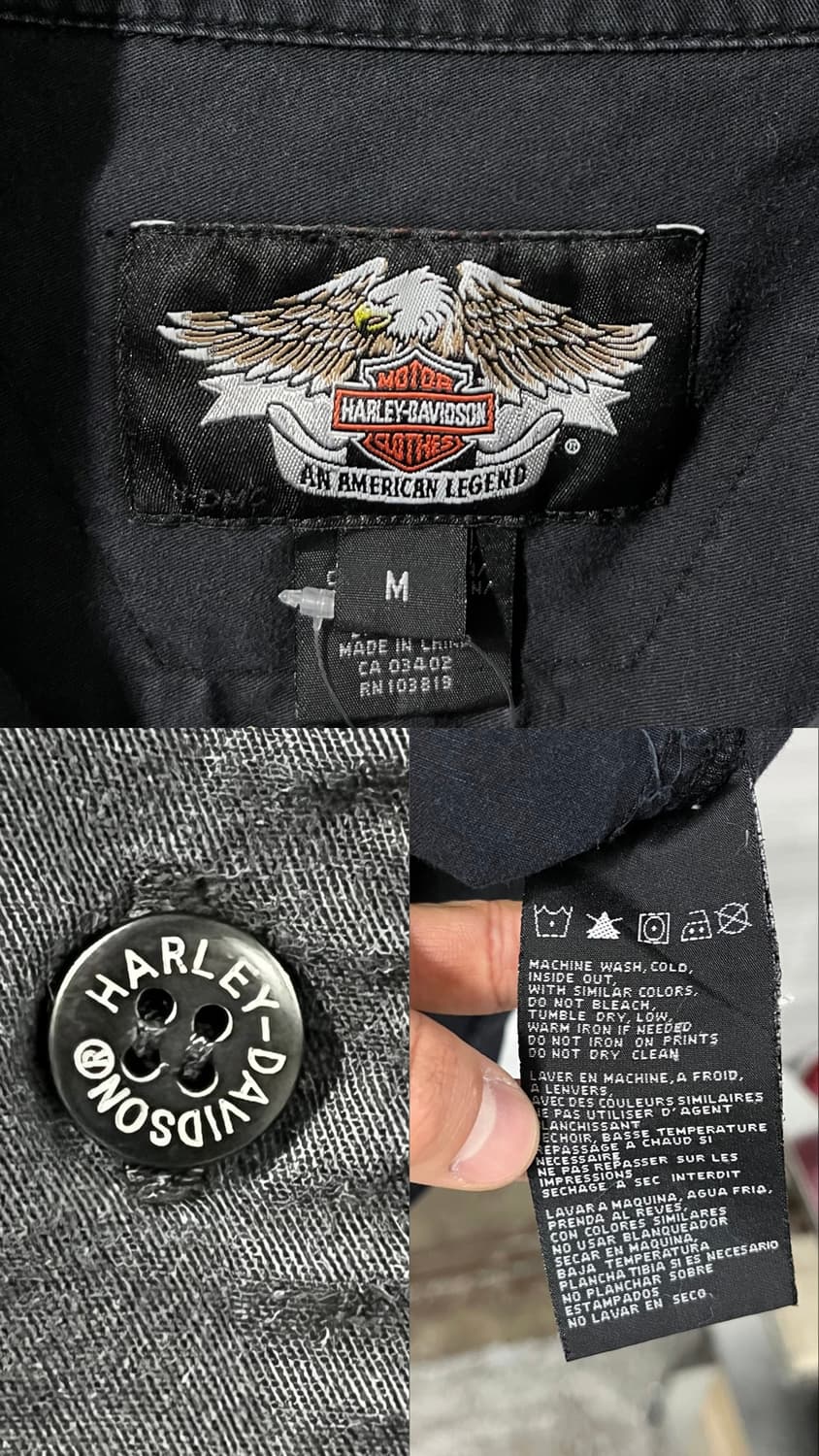 Harley Davidson work half shirt 상품이미지10