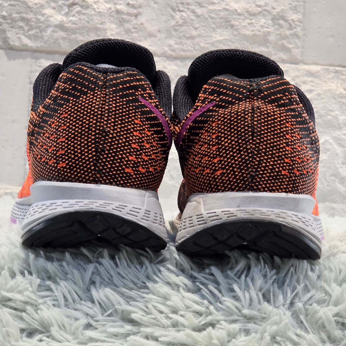 4a-13:나이키 줌 페가수스 32 오렌지 블랙 230mm 상품이미지3