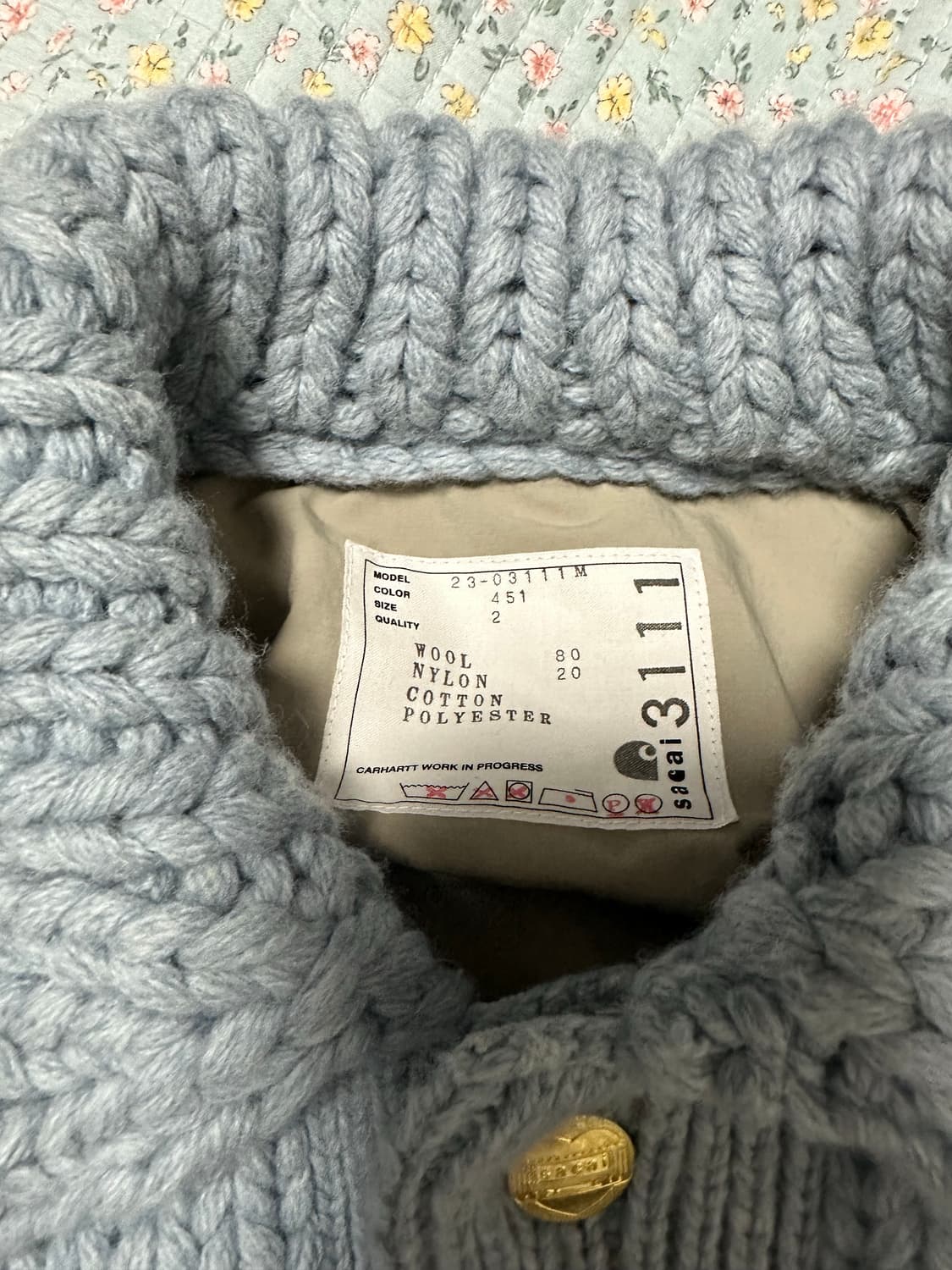 2 칼하트 사카이 미시간 라이트블루 상품이미지2