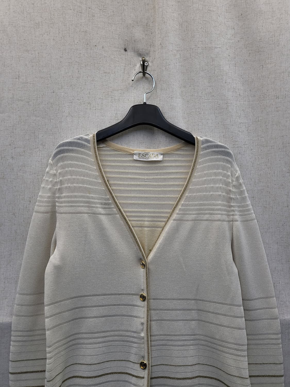 ESCADA 아이보리 롱 가디건 상품이미지3