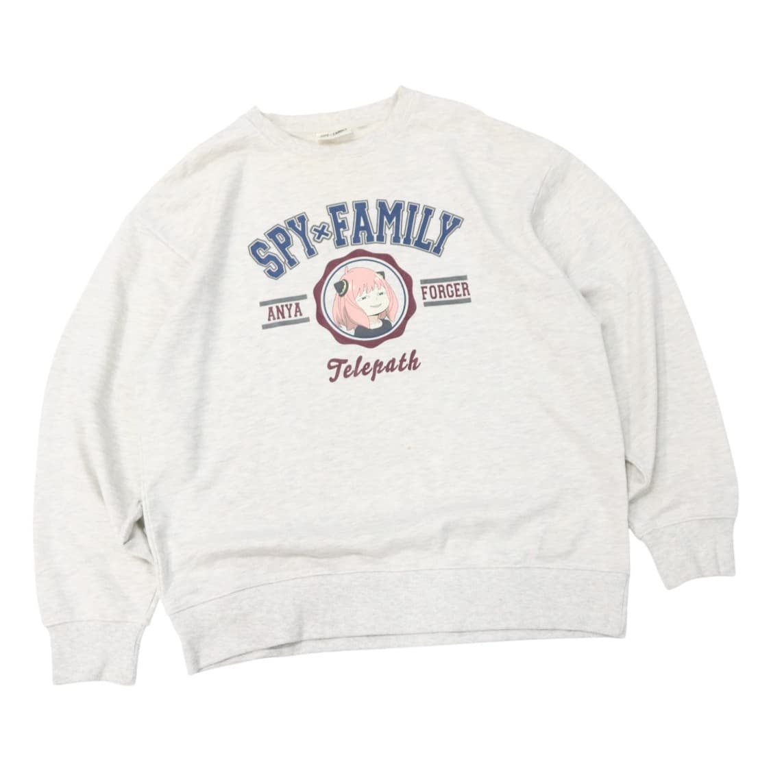 SPY×FAMILY 스파이 패밀리 아냐 포저 그래픽 오버핏 맨투맨 (L) 상품이미지1