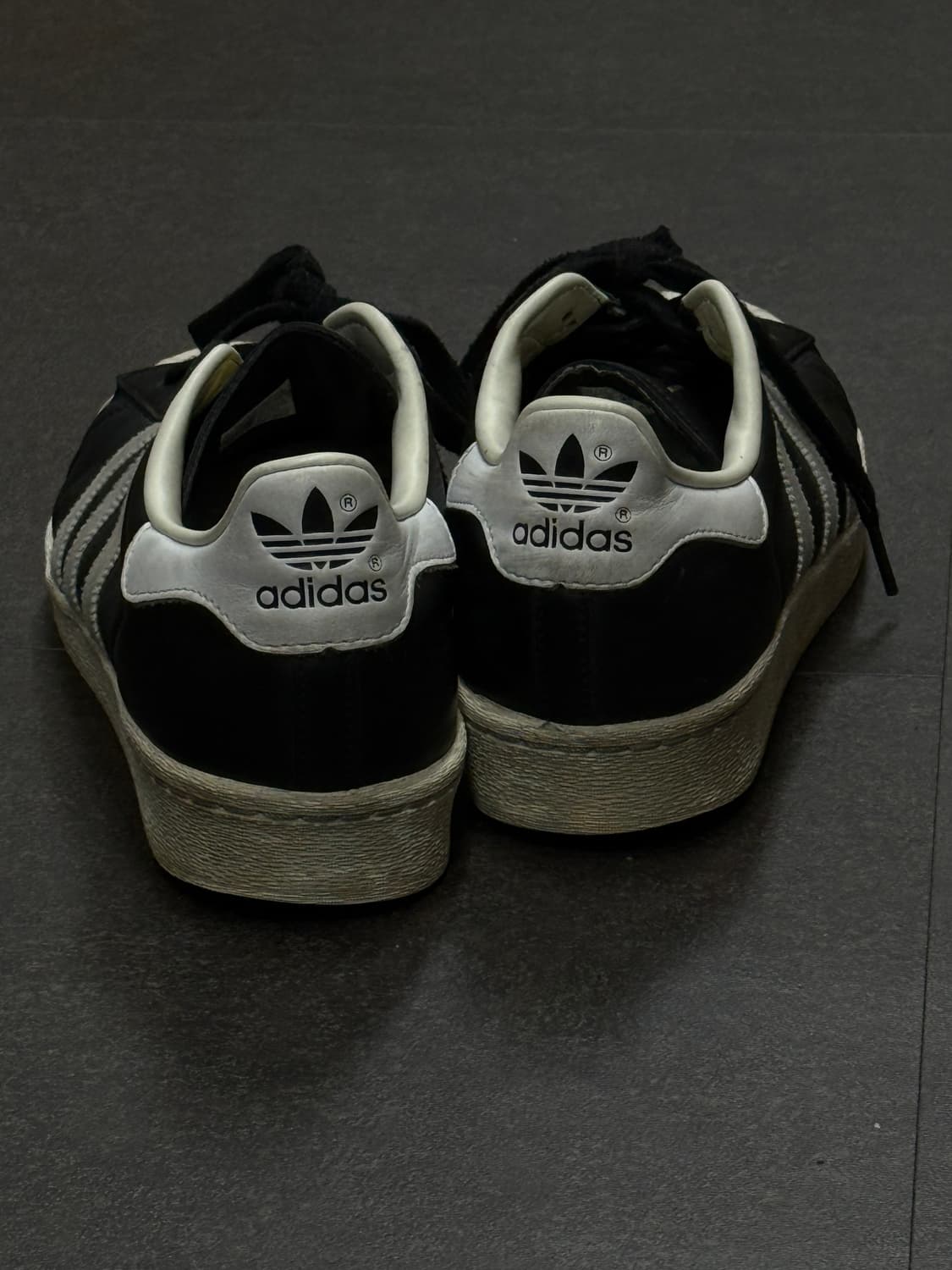 295 / 아디다스 슈퍼스타 검흰   상품이미지4